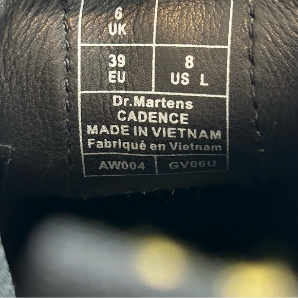 Dr Martens Cadence Leather Heeled Chelsea Boots in Natural Wanama Size 8 - Picture 5 of 16